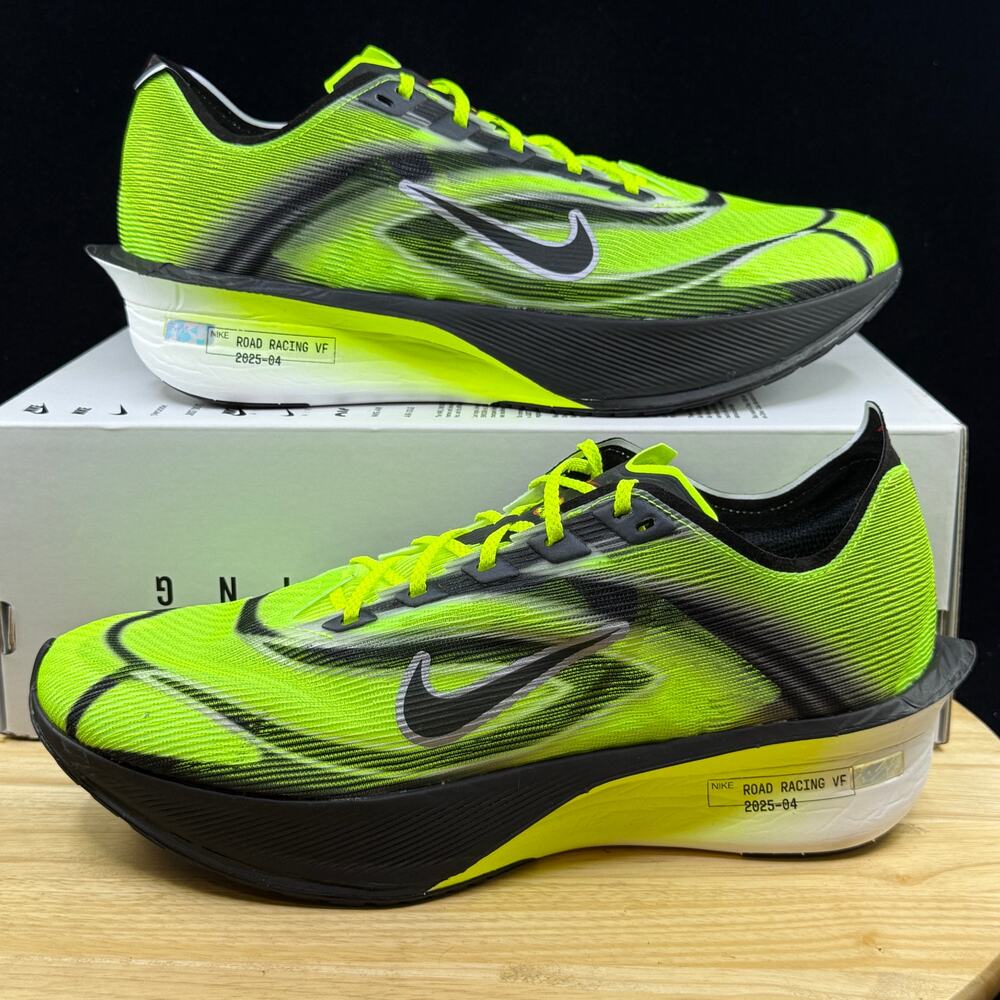 Nike ZoomX Vaporfly Next% 4 'Volt Black' Running Shoes New Men's Size US 10.5